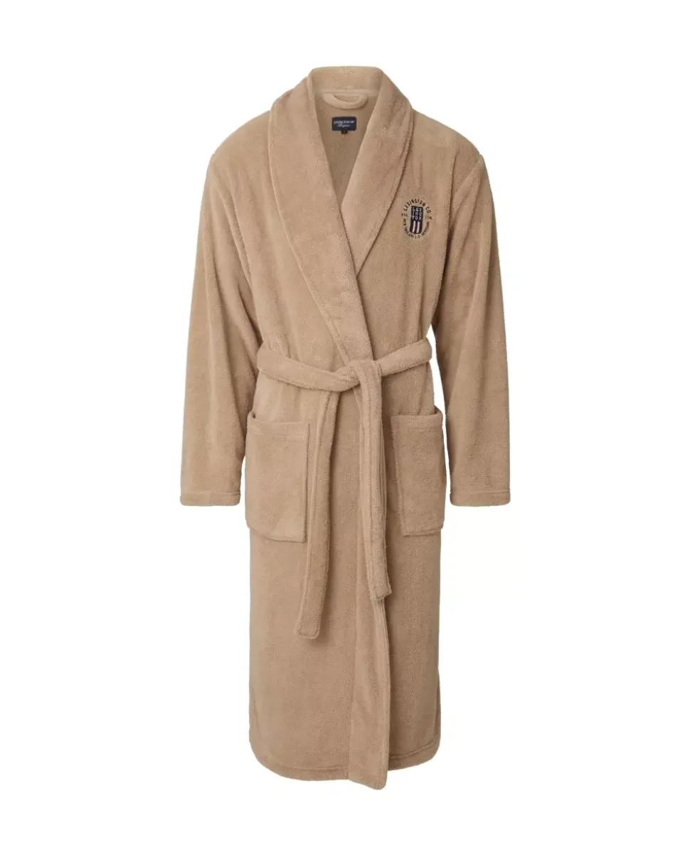 Lexington Lesley Fleece Morgenkåpe Beige XS