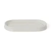Lexington Ovalt Brett I Porselen Hvit/Beige