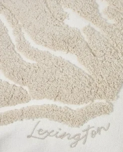 Lexington Rug Shell Putetrekk I Resirkulert Bomullscanvas, Hvit/Beige
