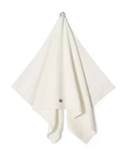 Lexington Velourhåndkle Med Jacquardmønster Snøhvit 70x130