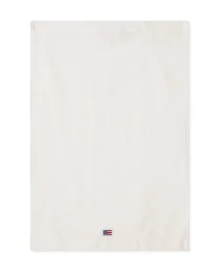 Lexington Velourhåndkle Med Jacquardmønster Snøhvit 50x70