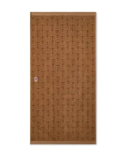 Lexington Velourhåndkle Med Jacquardmønster Fudge 30x50
