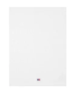 Lexington Velour Jacquard Håndkle Med Logo Hvitt 50x70cm