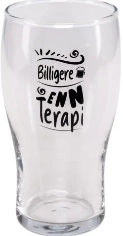 Ølglass Billigere Enn Terapi 570ml