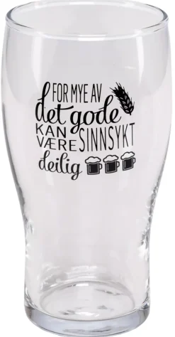 Ølglass Deilig 570ml