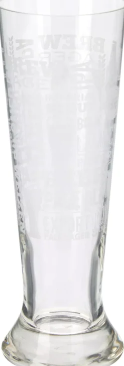 Ølglass 370ml Tekst