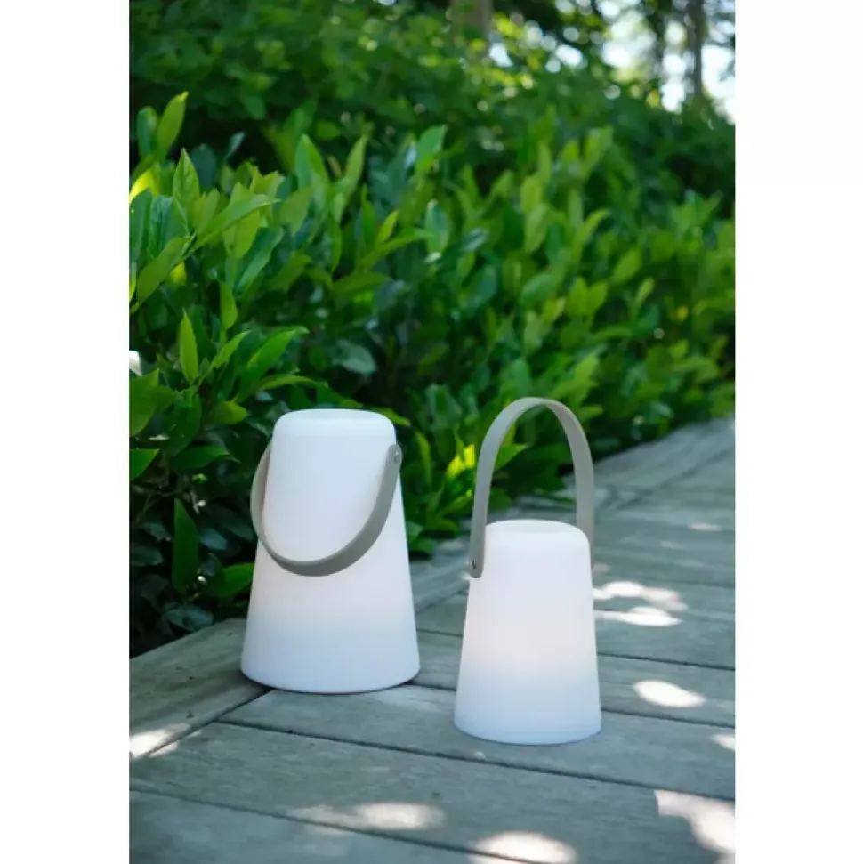 Li Lanterne M/ Led Light White D13,8 H20,5