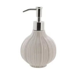 Lily Dispenser Brun Sand Keramikk