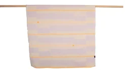 Lino Pledd Block Stripes Fiolett