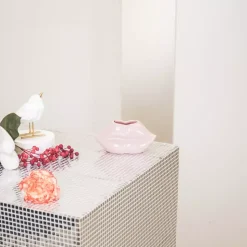 Lip Krukke/Vase Lys Rosa H7