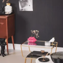 Lip Krukke/Vase Rosa H7