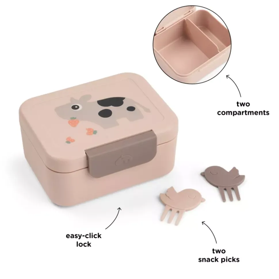 Liten Matboks Med Snackspyd Tiny Farm Powder