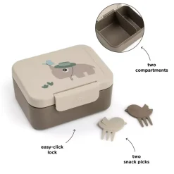 Liten Matboks Med Snackspyd Tiny Trails Sand