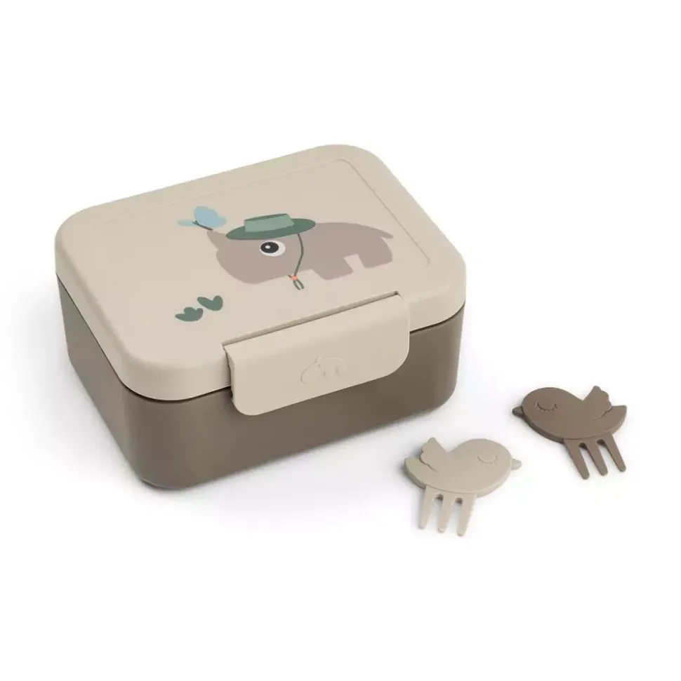 Liten Matboks Med Snackspyd Tiny Trails Sand