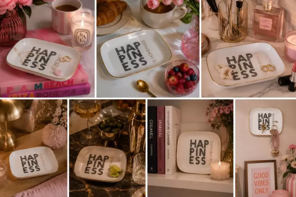 Love Plates - Happiness M