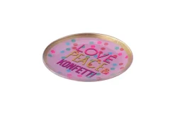 Love Plates - Love Peace & Konfetti