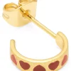 Love Repeat Hoops Par Passion Red