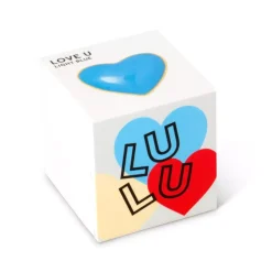 Love U Ørering 1 stk Light Blue