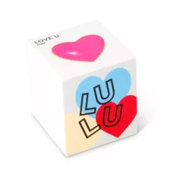 Love U Ørering 1 stk Pink