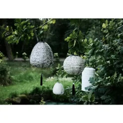 Lunaria Solar Lanterne Hvit D20 x H20