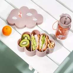 Lunsj& Snackbox Med Drikkeflaske Pudder