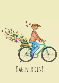 Lykketegning - Din dag - Kort