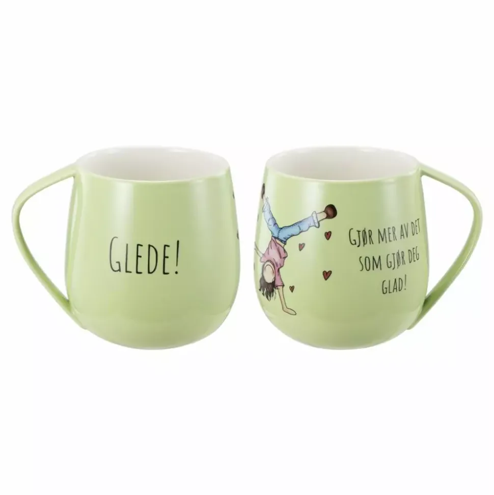 Lykketegning Krus Glede