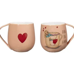 Lykketegning Krus Hug in a mug