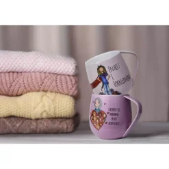 Lykketegning Krus Mamma Hjertet