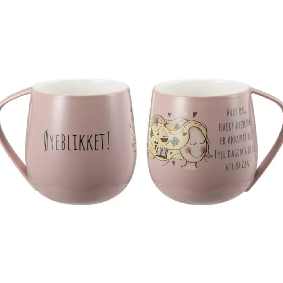 Lykketegning Krus Øyeblikket