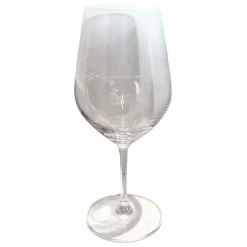 Lykketegning Rødvinsglass Glede