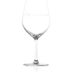 Lykketegning Rødvinsglass Venn