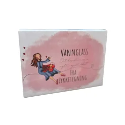 Lykketegning Vannglass 2pk