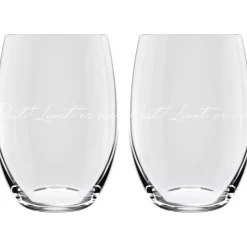 Lykketegning Vannglass 2pk