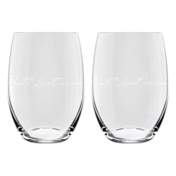 Lykketegning Vannglass 2pk