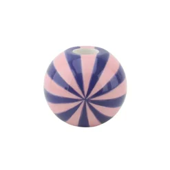 Lysestake Swirl Blå/Rosa H10