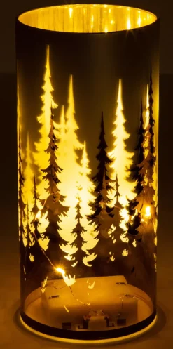 Lyslykt LED Skog H20