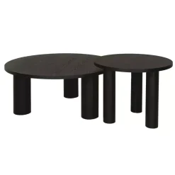 Macala - Sidebord Svart 65x49,4