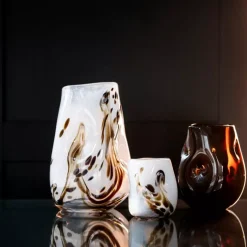 Magnor - After Rain vase/lykt medium brun 20 cm