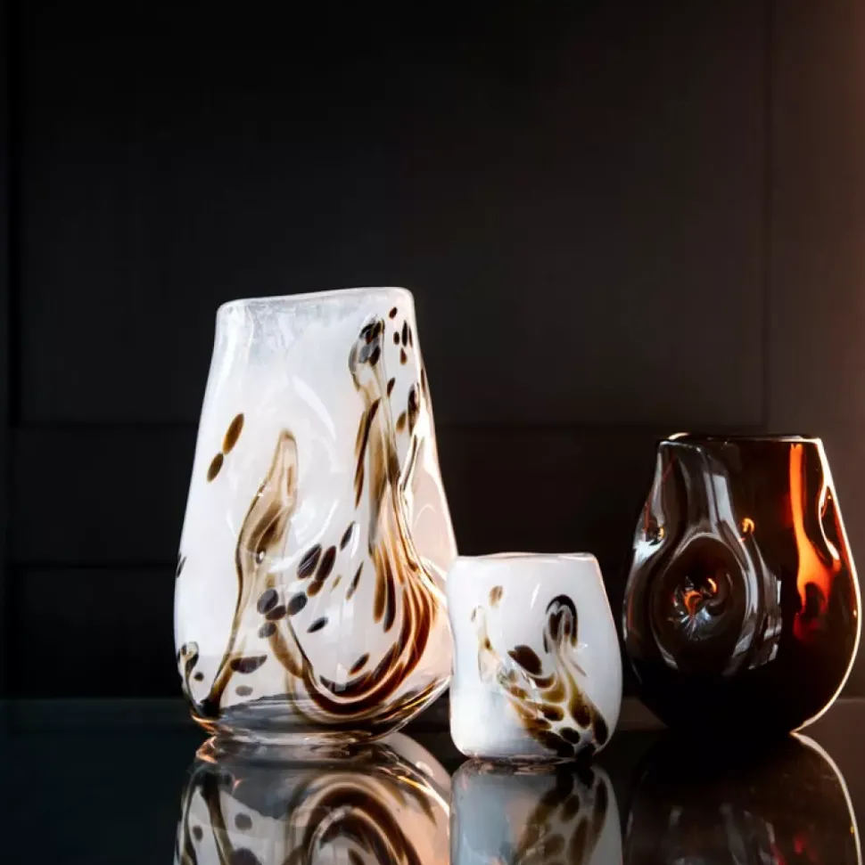 Magnor - After Rain vase/lykt medium brun 20 cm