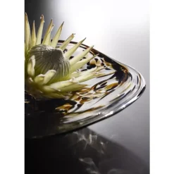 Magnor - Art fat kunstglass sort/brun 44 cm