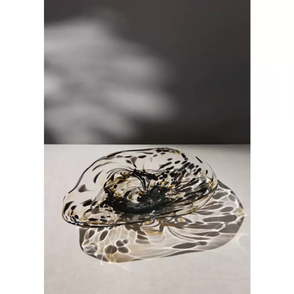 Magnor - Art fat kunstglass sort/brun 44 cm