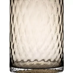 Magnor Harlekin Lykt/vase M Light Topaz 24cm