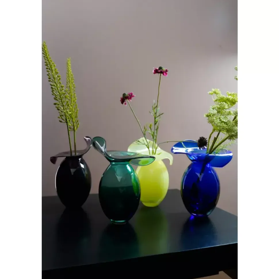 Magnor - Iris vase blå 30 cm