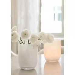 Magnor - Lumo lykt/vase hvit 19 cm