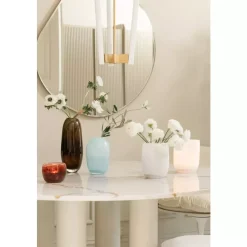 Magnor - Lumo lykt/vase hvit 19 cm