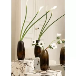 Magnor - Lumo vase høy brun 30 cm