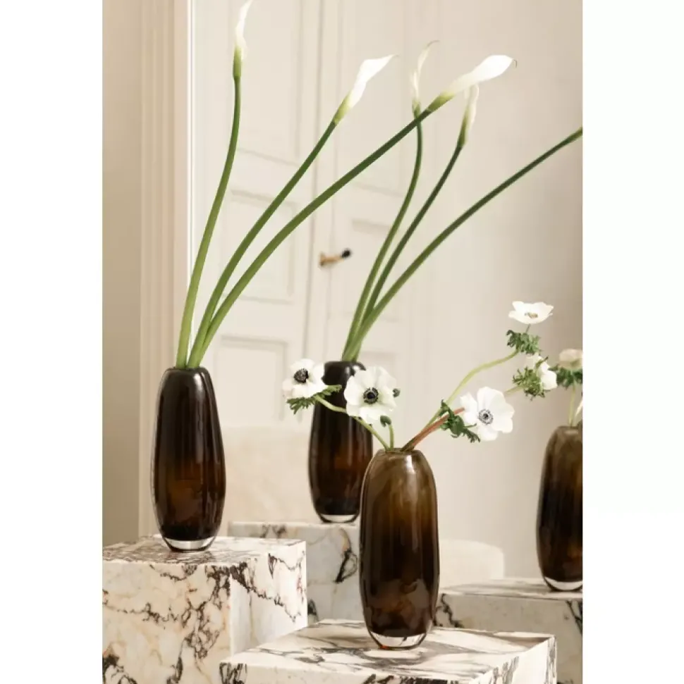 Magnor - Lumo vase høy brun 30 cm