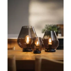 Magnor Rocks XO Bordlampe Koks Stor 30cm