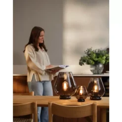 Magnor Rocks XO Bordlampe Koks Stor 30cm